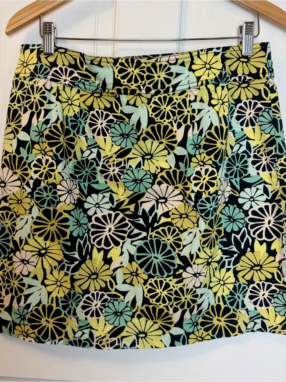 Geoffrey Beene Sport Women’s Floral Cotton Mini Skirt, Size 10